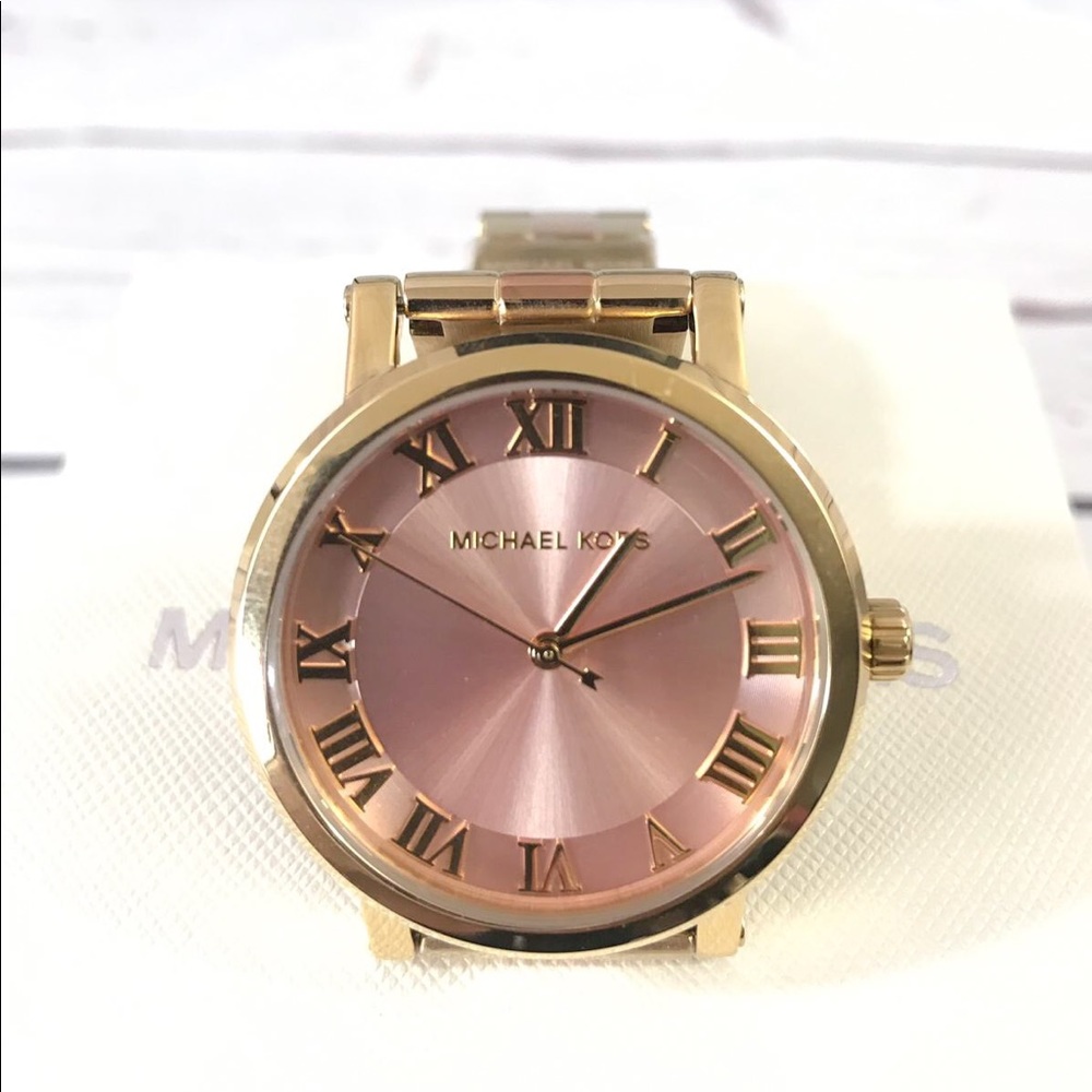 🌸 MICHAEL KORS ROSE GOLD WATCH MK 2 tones